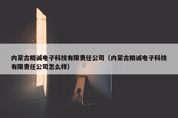 内蒙古精诚电子科技有限责任公司（内蒙古精诚电子科技有限责任公司怎么样）