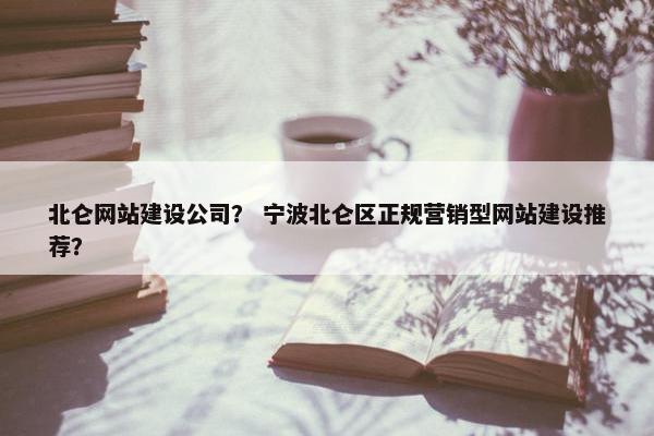 北仑网站建设公司？ 宁波北仑区正规营销型网站建设推荐？