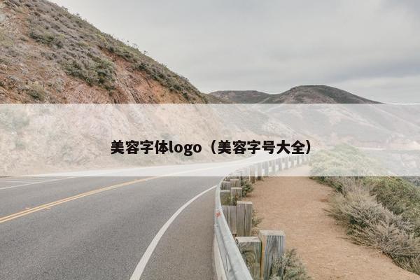 美容字体logo（美容字号大全）