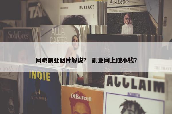 网赚副业图片解说？ 副业网上赚小钱？