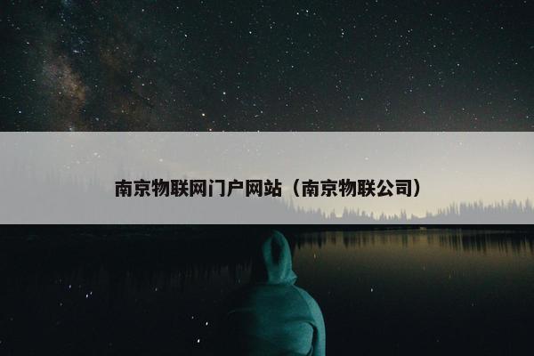 南京物联网门户网站（南京物联公司）