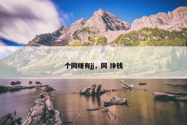 个网赚有jj，网 挣钱