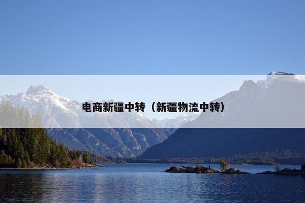 电商新疆中转（新疆物流中转）
