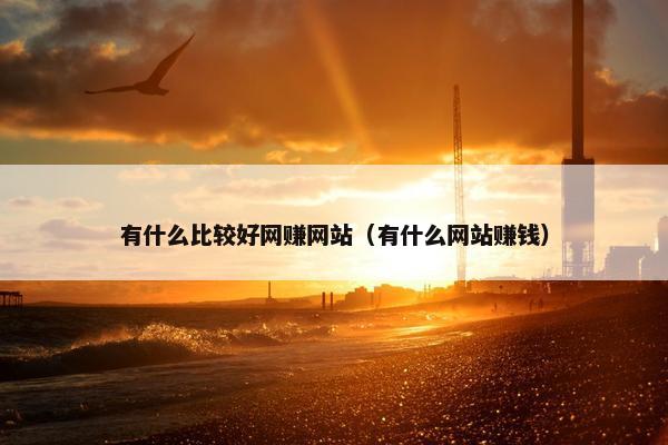 有什么比较好网赚网站（有什么网站赚钱）