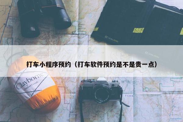 打车小程序预约（打车软件预约是不是贵一点）
