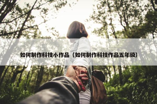 如何制作科技小作品（如何制作科技作品五年级）