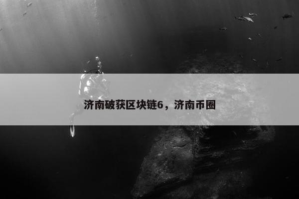 济南破获区块链6，济南币圈