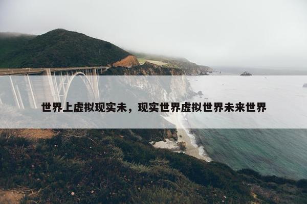 世界上虚拟现实未，现实世界虚拟世界未来世界