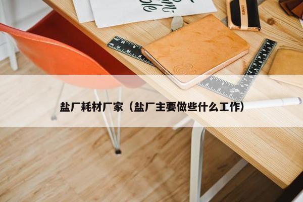盐厂耗材厂家（盐厂主要做些什么工作）