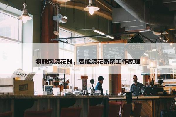 物联网浇花器，智能浇花系统工作原理
