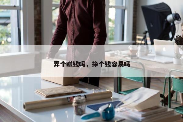 弄个赚钱吗，挣个钱容易吗