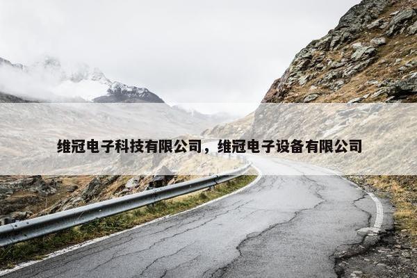 维冠电子科技有限公司，维冠电子设备有限公司
