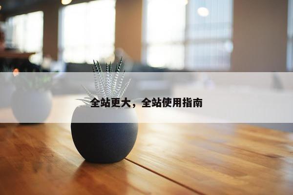 全站更大，全站使用指南