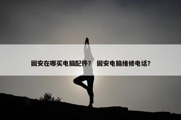 固安在哪买电脑配件？ 固安电脑维修电话？