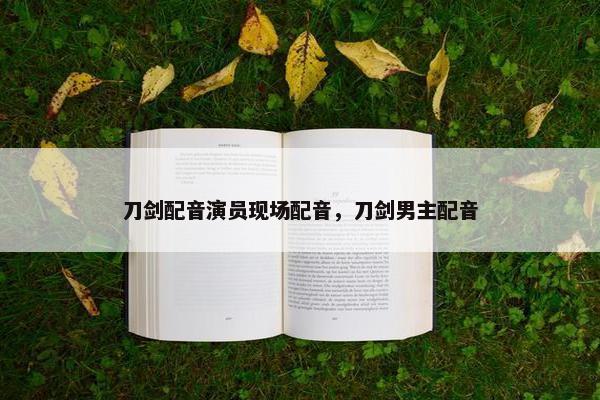 刀剑配音演员现场配音，刀剑男主配音