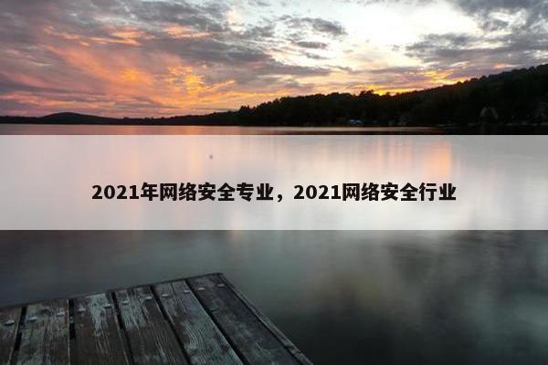 2021年网络安全专业，2021网络安全行业