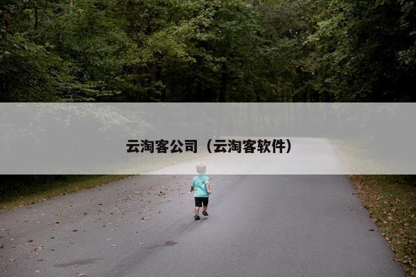 云淘客公司（云淘客软件）