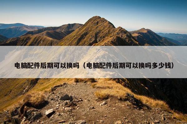 电脑配件后期可以换吗（电脑配件后期可以换吗多少钱）