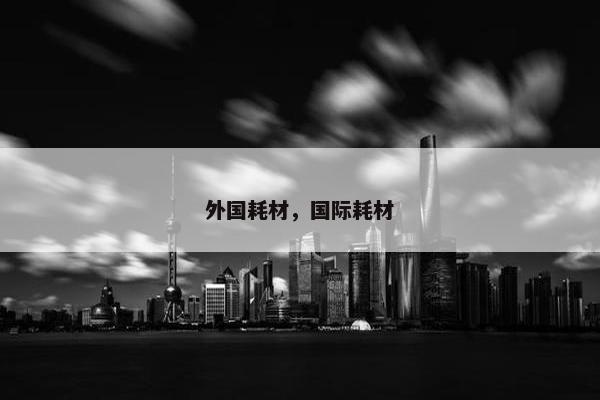 外国耗材，国际耗材