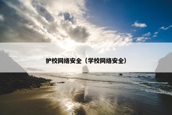 护校网络安全（学校网络安全）