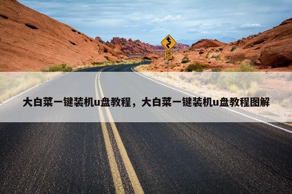 大白菜一键装机u盘教程，大白菜一键装机u盘教程图解