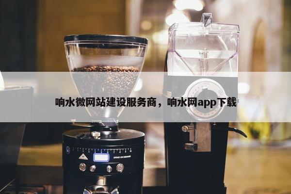 响水微网站建设服务商，响水网app下载