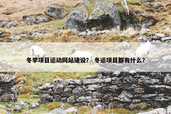 冬季项目运动网站建设? 冬运项目都有什么? 冬季项目运动网站建设? 冬运项目都有什么?