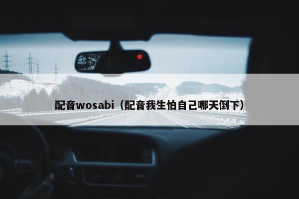 配音wosabi（配音我生怕自己哪天倒下）