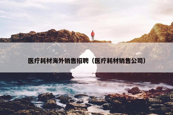 医疗耗材海外销售招聘（医疗耗材销售公司）