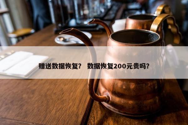 赠送数据恢复？ 数据恢复200元贵吗？
