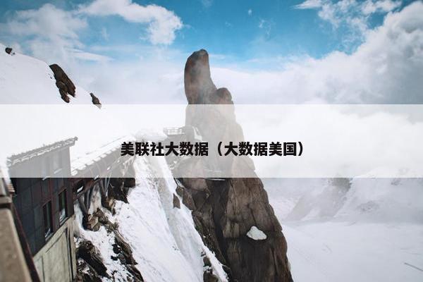 美联社大数据（大数据美国）