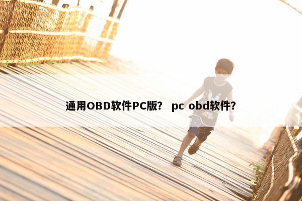 通用OBD软件PC版？ pc obd软件？