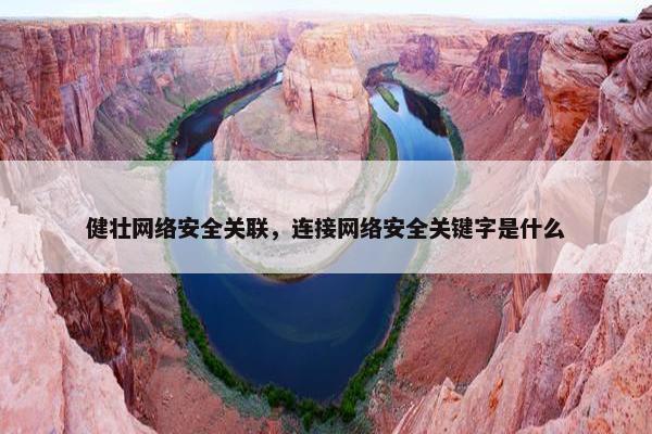健壮网络安全关联，连接网络安全关键字是什么