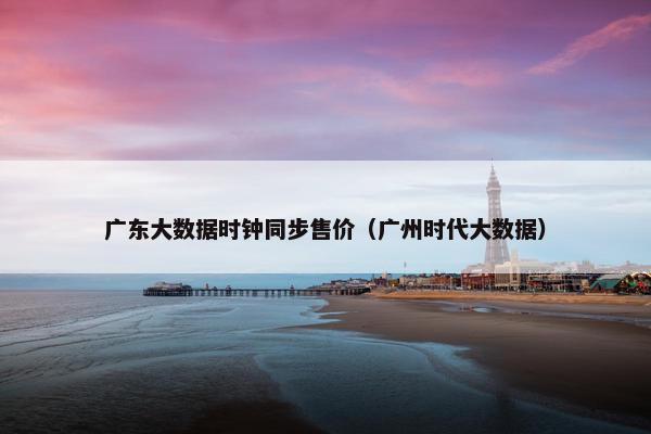 广东大数据时钟同步售价（广州时代大数据）