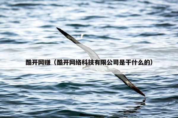 酷开网赚（酷开网络科技有限公司是干什么的）
