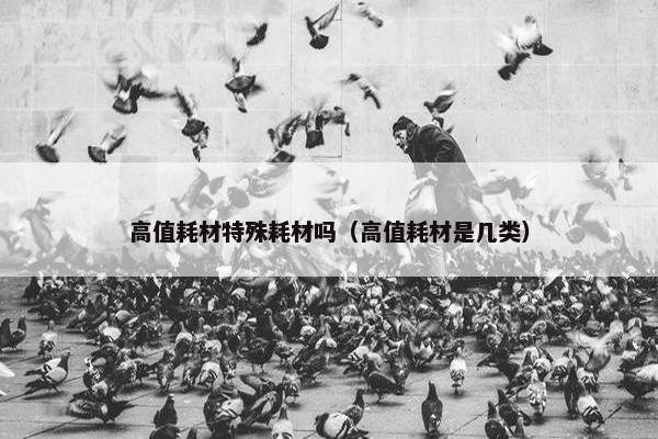 高值耗材特殊耗材吗（高值耗材是几类）