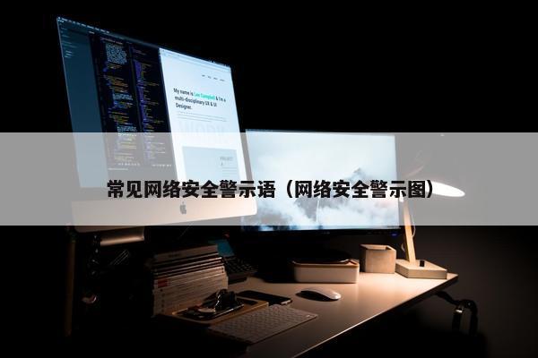 常见网络安全警示语（网络安全警示图）