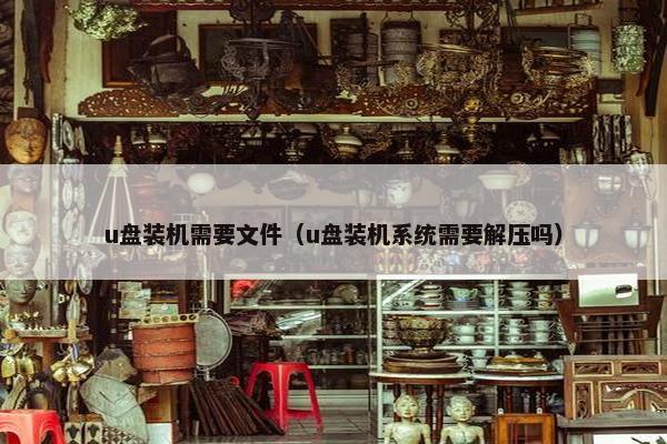 u盘装机需要文件（u盘装机系统需要解压吗）