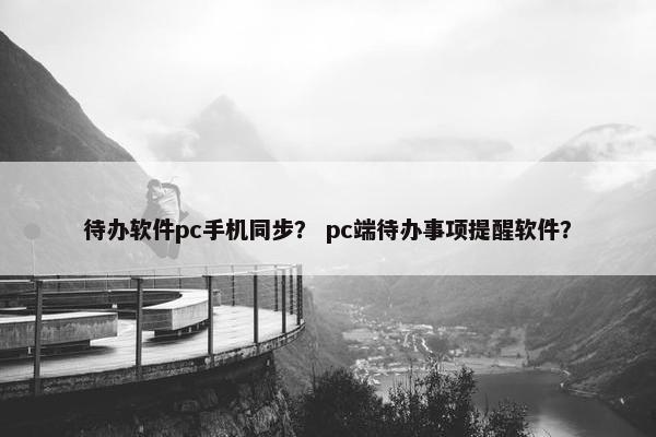 待办软件pc手机同步？ pc端待办事项提醒软件？