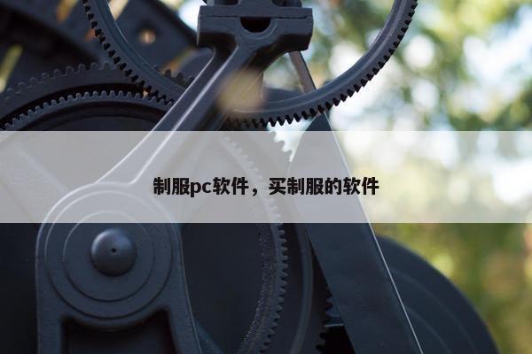 制服pc软件，买制服的软件