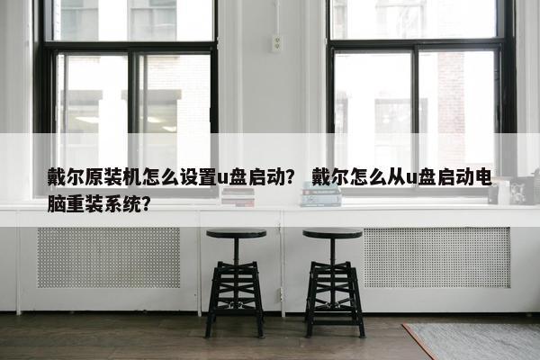 戴尔原装机怎么设置u盘启动？ 戴尔怎么从u盘启动电脑重装系统？