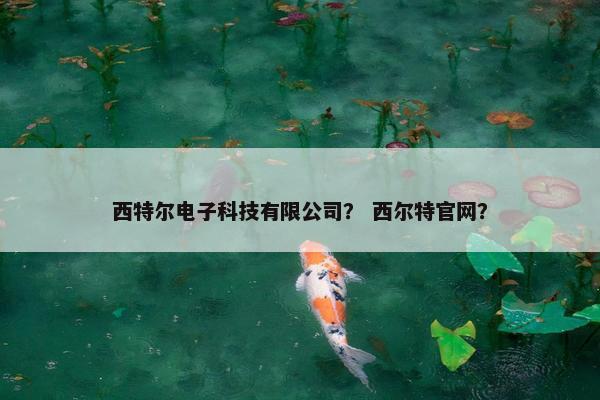 西特尔电子科技有限公司? 西尔特官网? 西特尔电子科技有限公司? 西尔特官网?