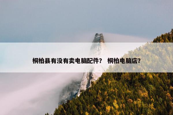 桐柏县有没有卖电脑配件? 桐柏电脑店? 桐柏县有没有卖电脑配件? 桐柏电脑店?
