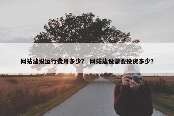网站建设运行费用多少? 网站建设需要投资多少? 网站建设运行费用多少? 网站建设需要投资多少?