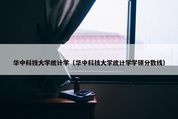 华中科技大学统计学(华中科技大学统计学学硕分数线) 华中科技大学统计学(华中科技大学统计学学硕分数线)