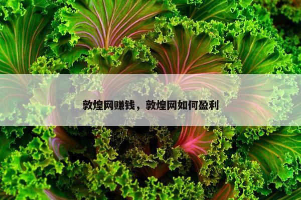 敦煌网赚钱,敦煌网如何盈利 敦煌网赚钱,敦煌网如何盈利