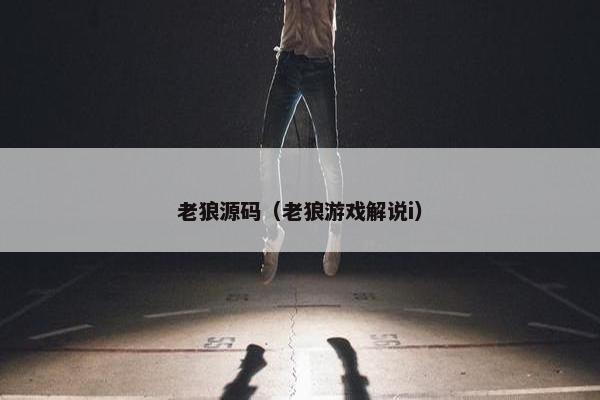 老狼源码（老狼游戏解说i）
