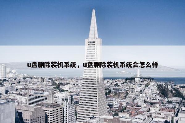 u盘删除装机系统，u盘删除装机系统会怎么样