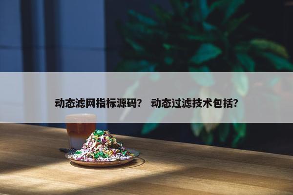 动态滤网指标源码? 动态过滤技术包括? 动态滤网指标源码? 动态过滤技术包括?