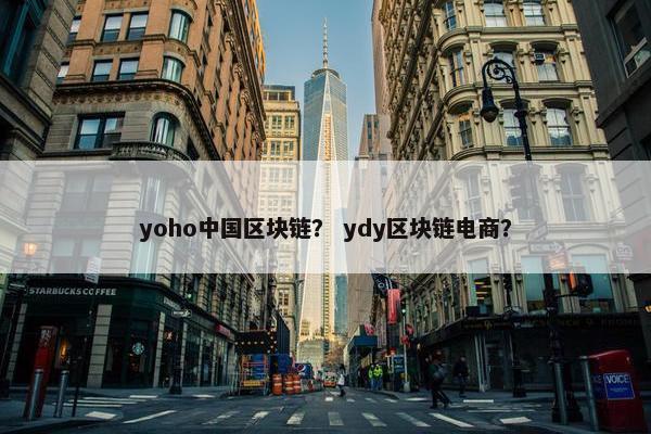 yoho中国区块链？ ydy区块链电商？